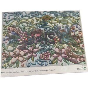 Paper Quilling Jigsaw Puzzle 1000 Piece - Approx 29.7 X 27.6 - Littlefeet Direct